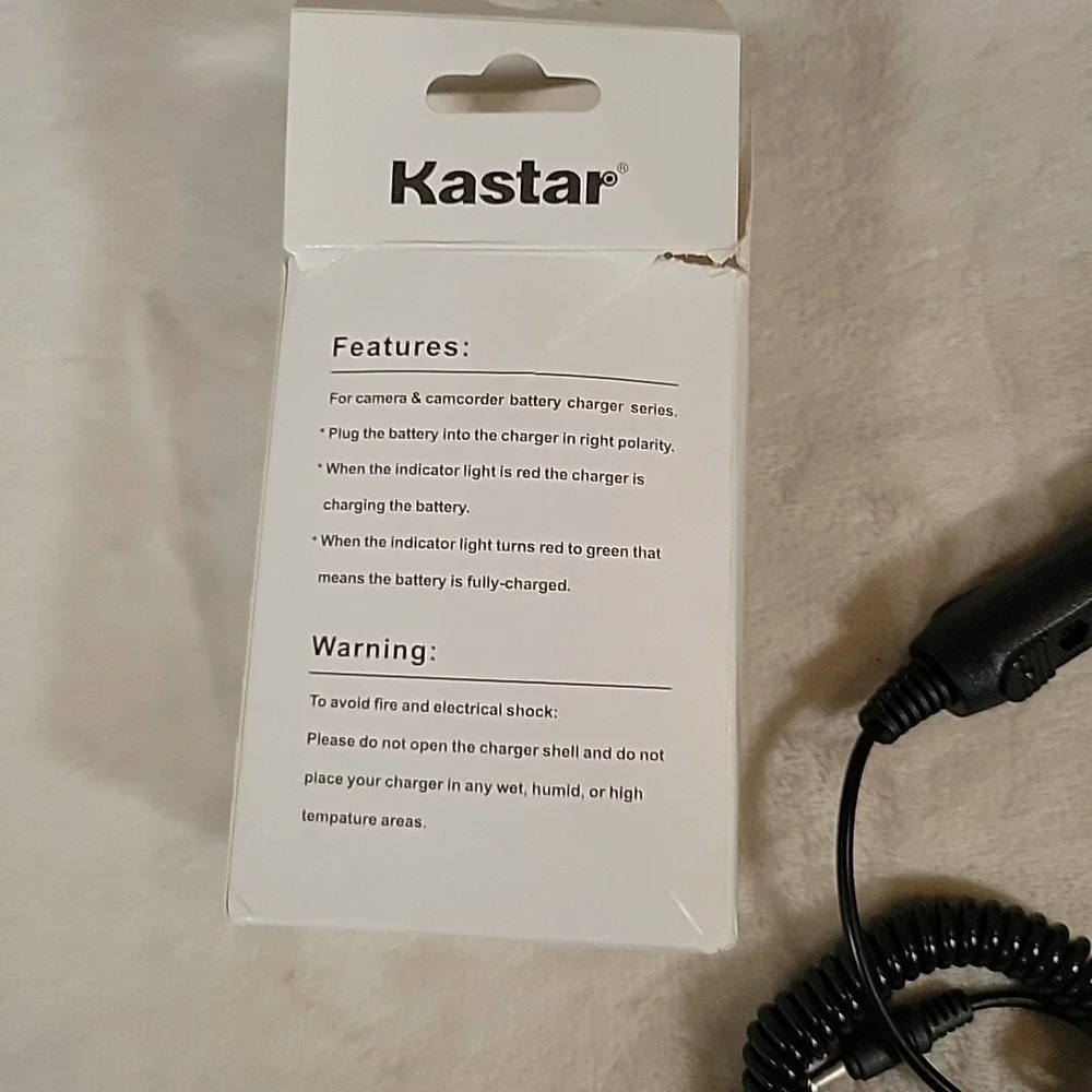 Kastar Charger For Camera And Camcorder Battery 3pcs
